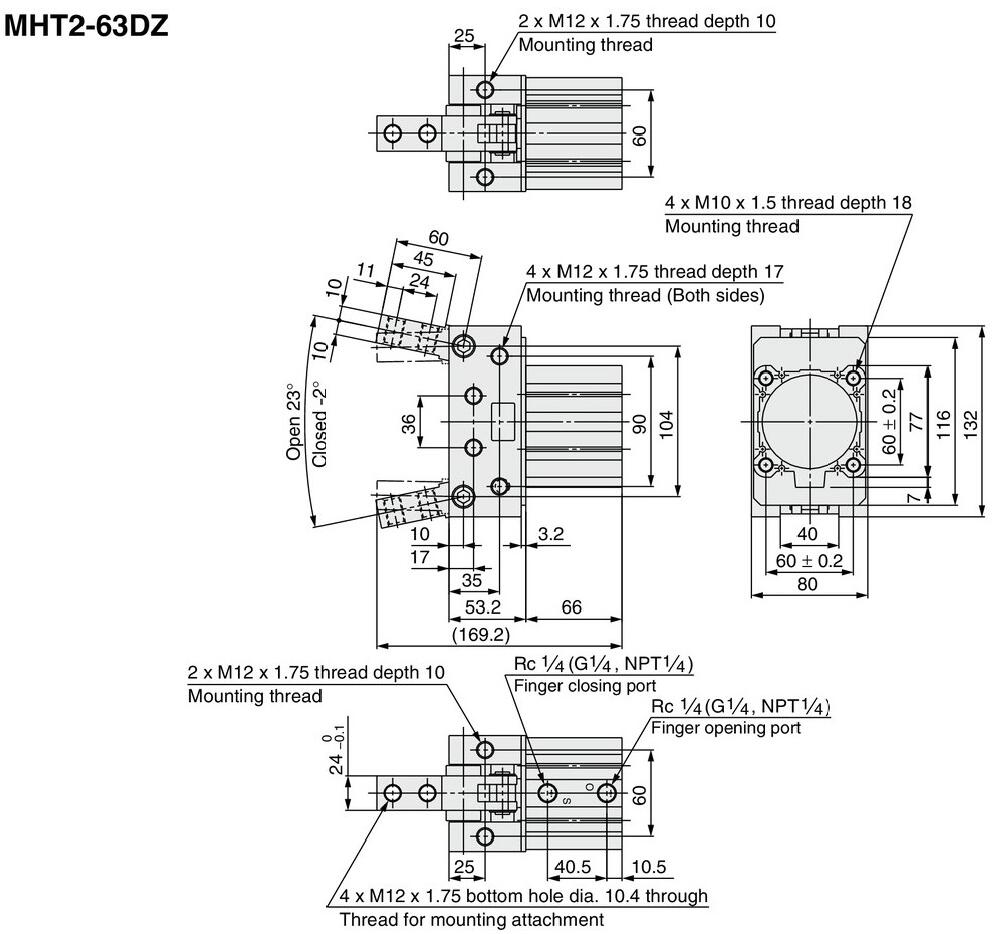 4 drawgin dimension MHT2 pneumatic cylinder finger.jpg