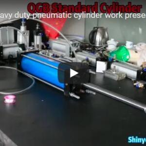 QGB heavy duty pneumatic cylinder work presentation