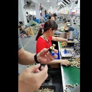 Pneumatic fittings production process in Shinyee factory