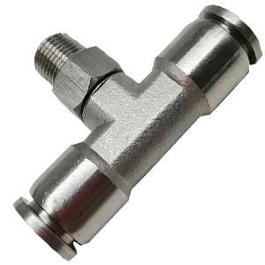 BKC-PB stainless steel three way male branch tee