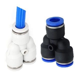 PY series union Y type 3 way connector