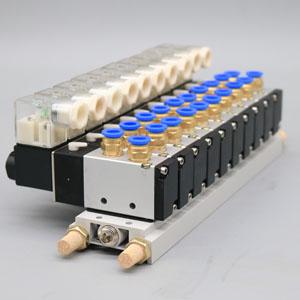 4V, 4A pneumatic solenoid valve manifold accessories